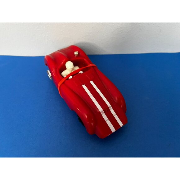 Vintage 1961 Eldon Ferrari Grand Prix Slot Car 1/32 Scale Red - Picture 7 of 10